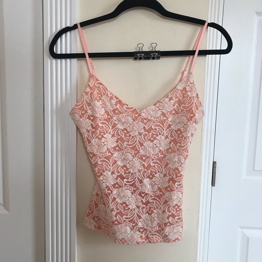 Floral lace top